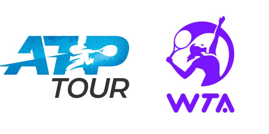 ATP vs WTA: Tennis match under bright lights