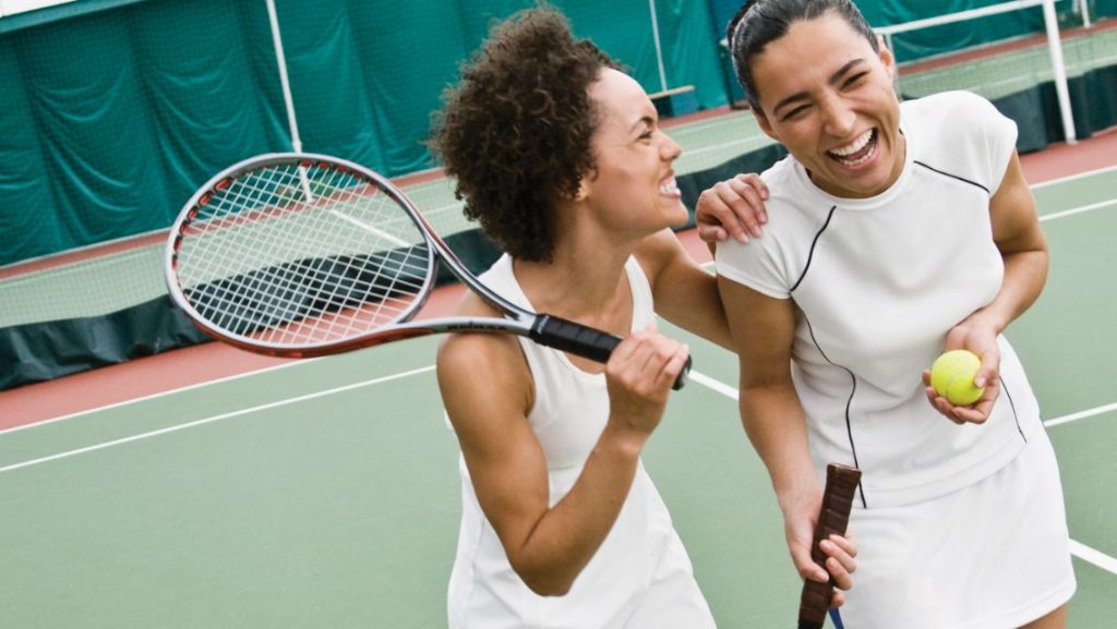 Tennis: health benefits for mind and body